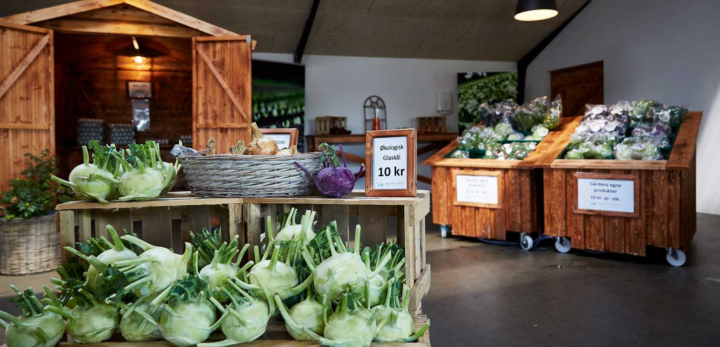 Gårdbutik ved Axel Månsson A/S