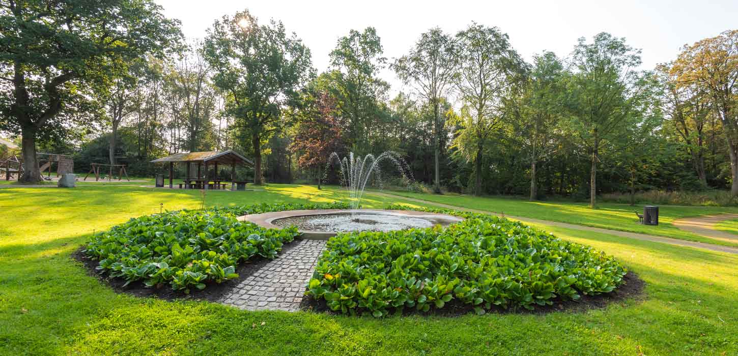 Anlægget i Brande By 