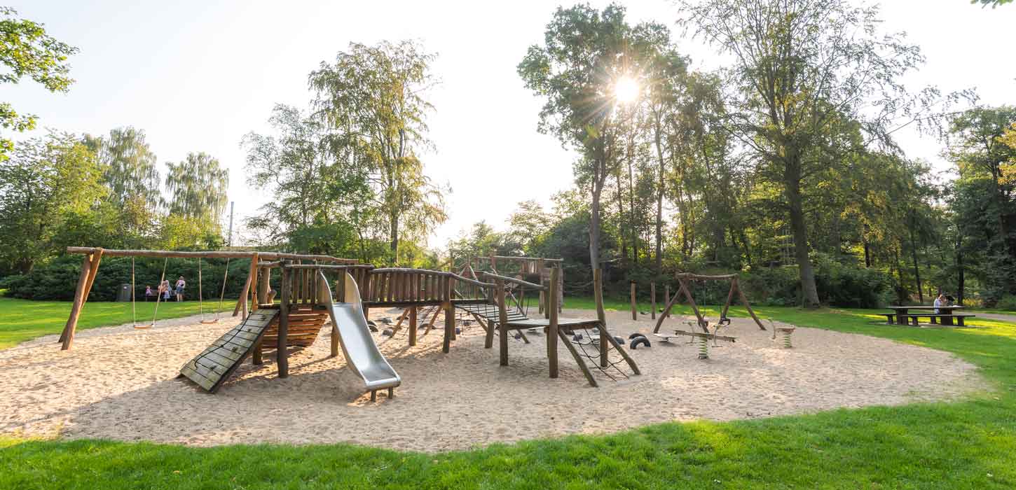 Anlægget i Brande By 