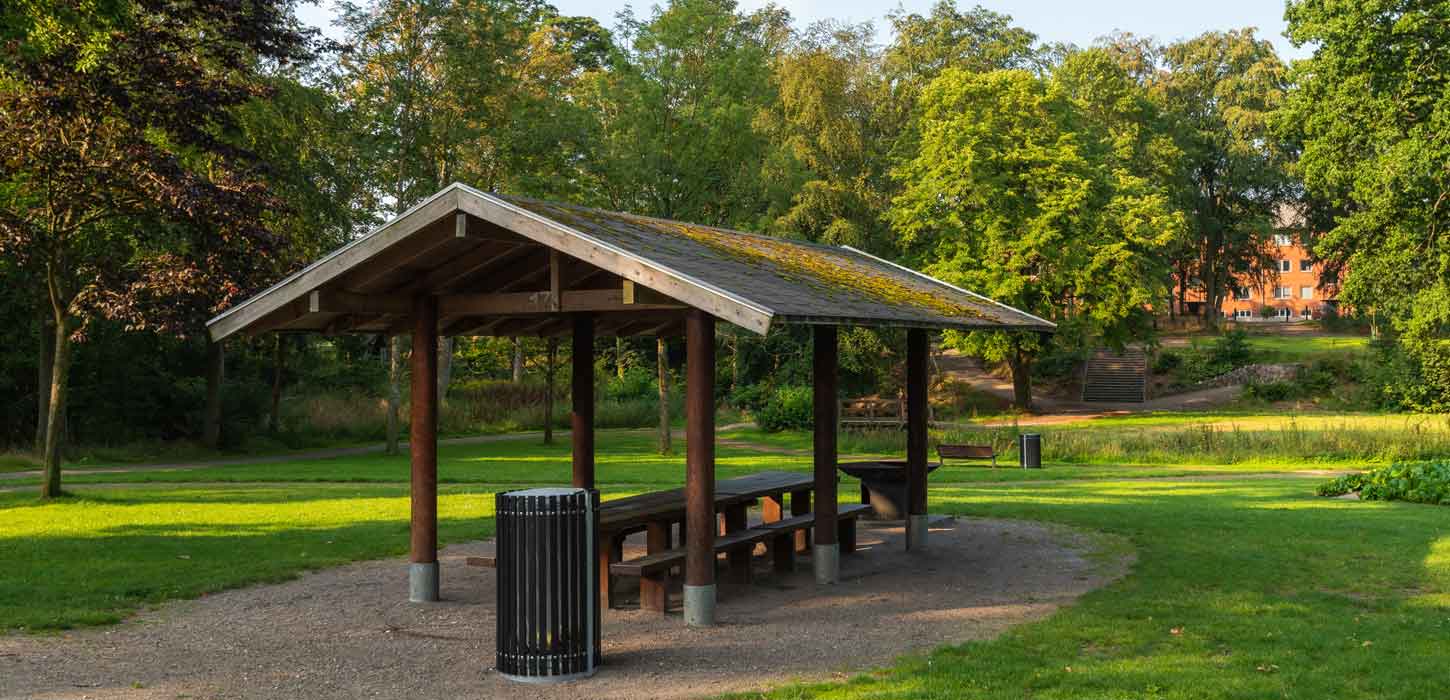 Anlægget i Brande By 