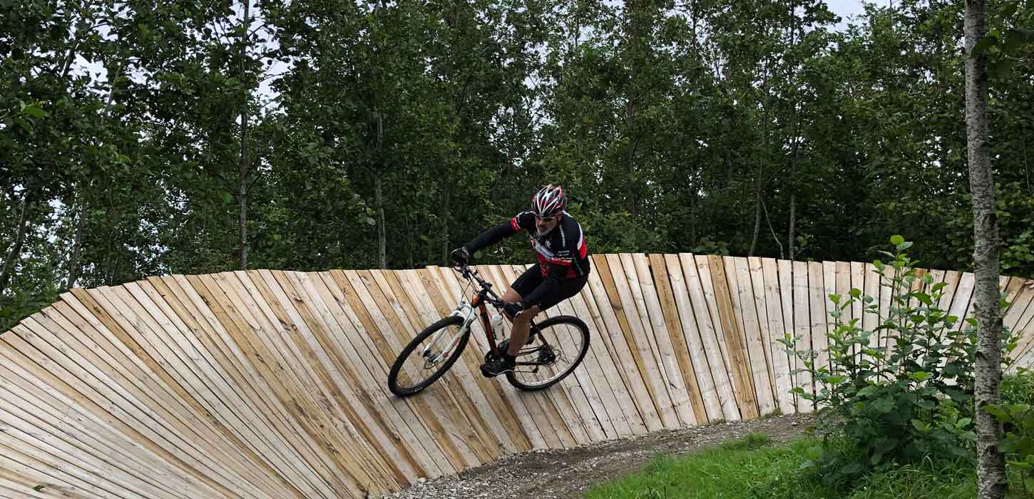 Mountainbikerute i Lind