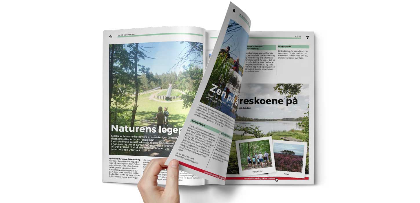 Sommermagasin 2020, mockup hvid