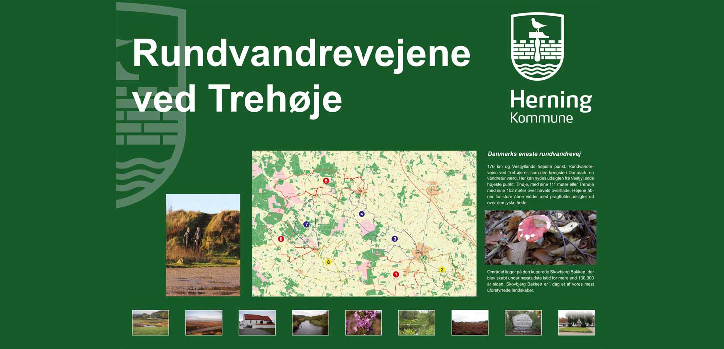 Rundvandrevejene Trehøje