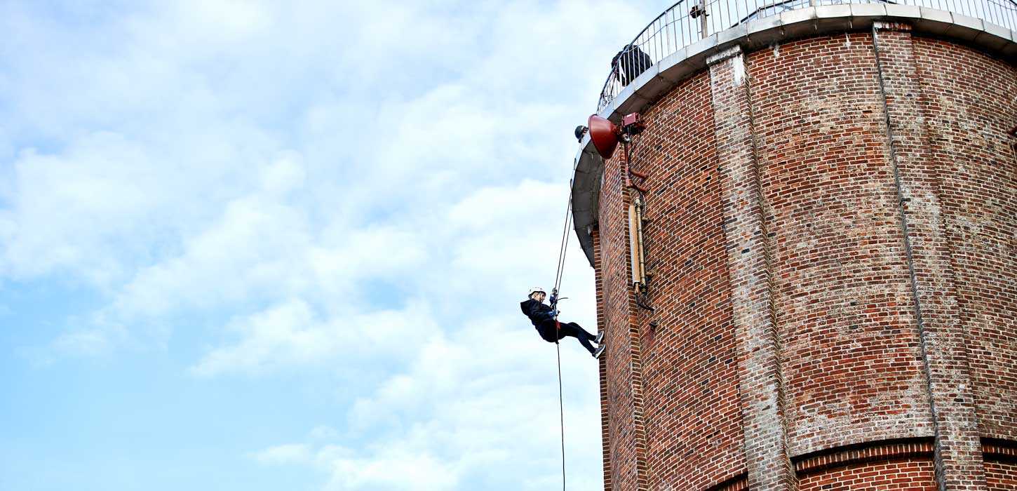 Abseil Ikast Vandtårn