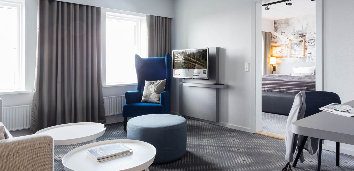 Infoskærm hoteller VH