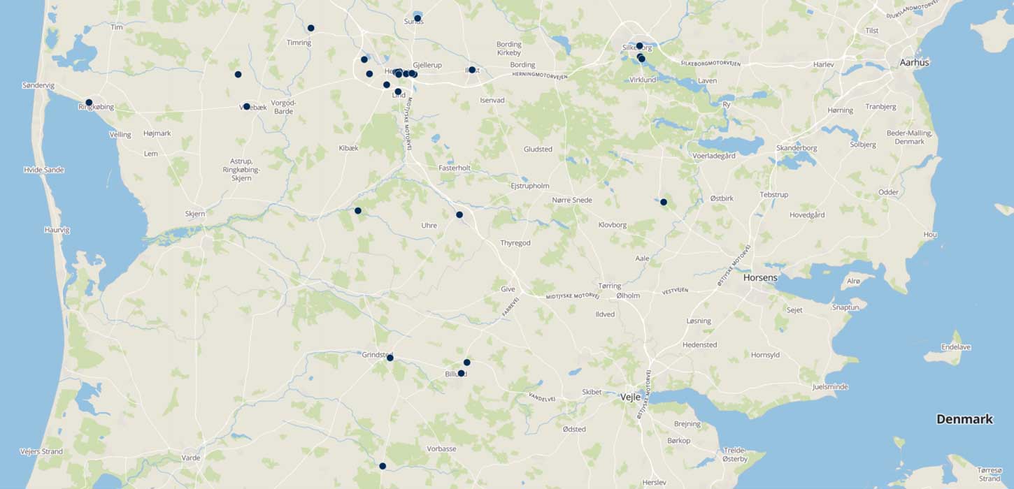 30-60 min - Hoteller udenfor Herning
