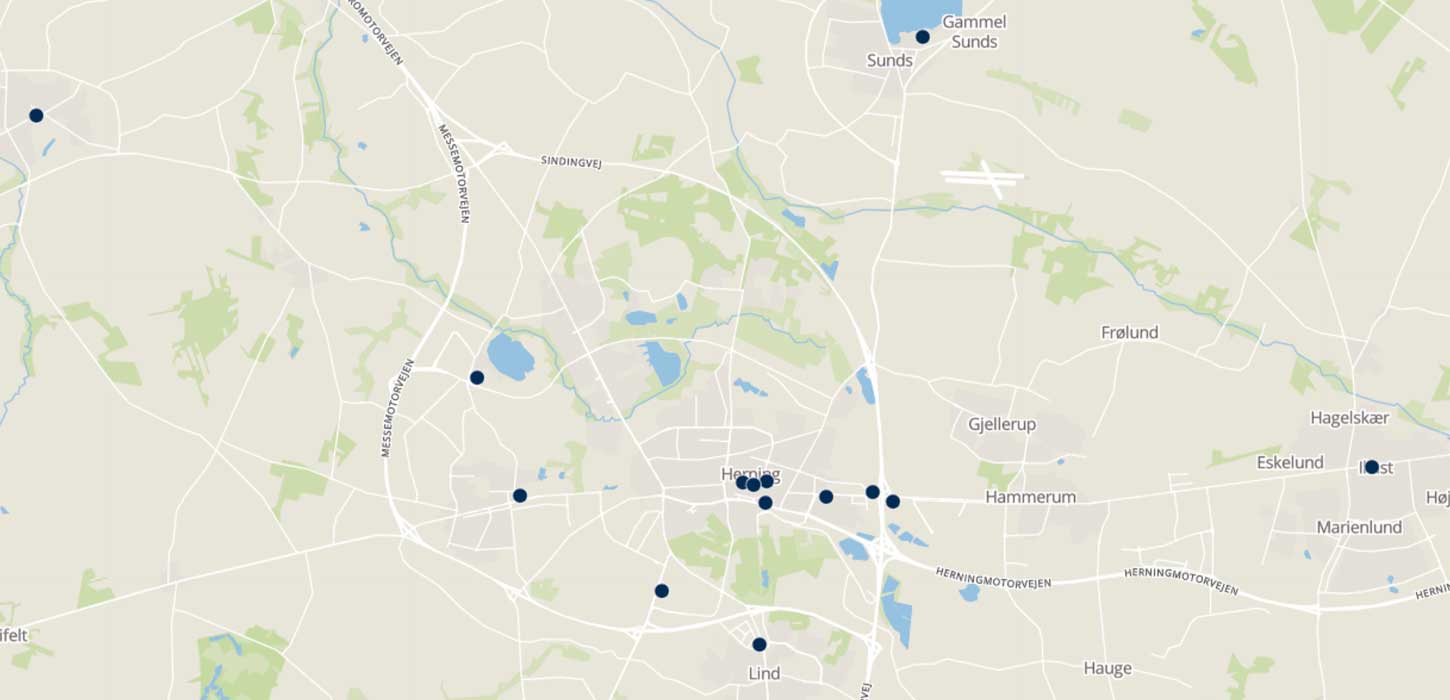 5-15 min - Hoteller i Herning